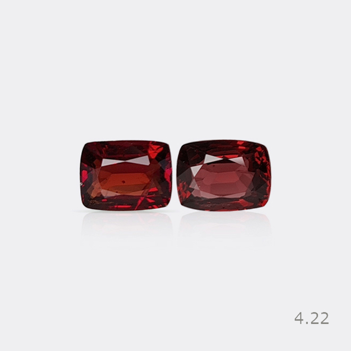 Natural Spinel Pair