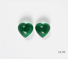 Zambian Emerald Pair