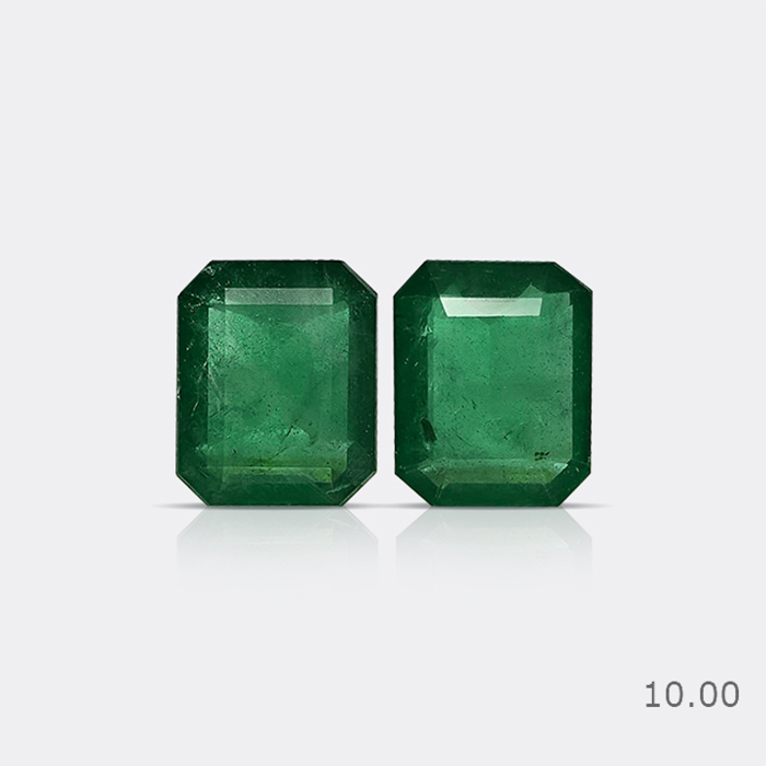 Zambian Emerald Pair