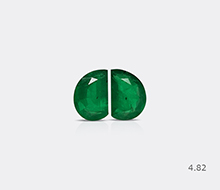 Zambian Emerald Pair