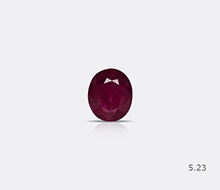 Mozambican Heated Ruby