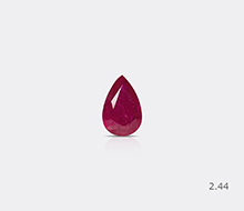 Mozambican Heated Ruby