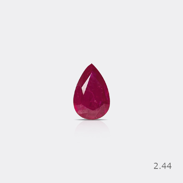 Mozambican Heated Ruby