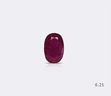Mozambican Heated Ruby