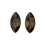 Smoky Quartz Pair