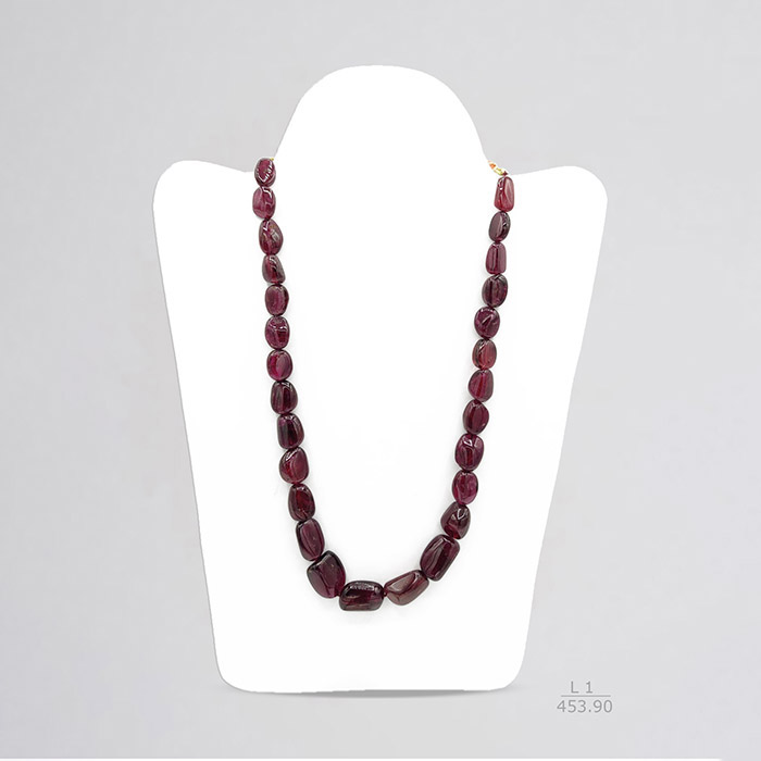 Rubellite Tumble Beads