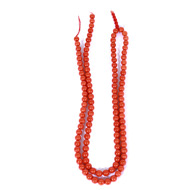 Coral Rondelle Beads