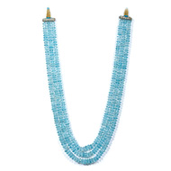 Blue Topaz Faceted Beads