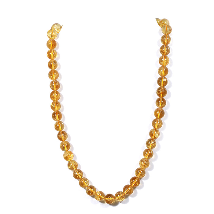 Citrine Rondelle Beads