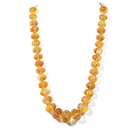 Citrine Carving Beads