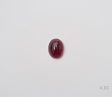 African Unheated Ruby Cabochon Cut