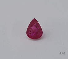 Mozambican Heated Ruby