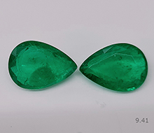 Zambian Emerald Pair