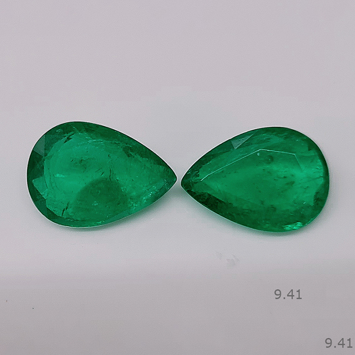 Zambian Emerald Pair
