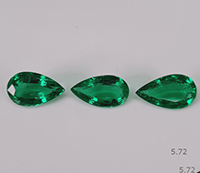 Zambian Emerald 3pc Set