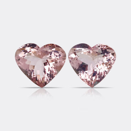 NATURAL MORGANITE PAIR