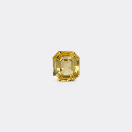 SRILANKAN UNHEATED YELLOW SAPPHIRE