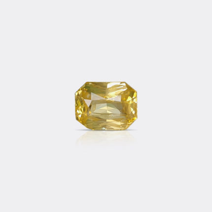 SRILANKAN UNHEATED YELLOW SAPPHIRE