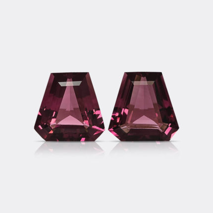 NATURAL RUBELLITE PAIR