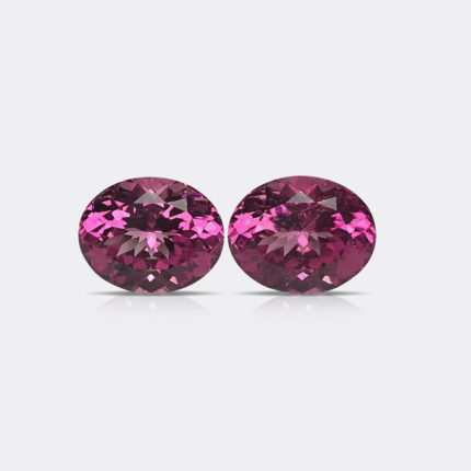 NATURAL RUBELLITE PAIR