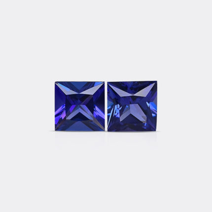 NATURAL TANZANITE PAIR