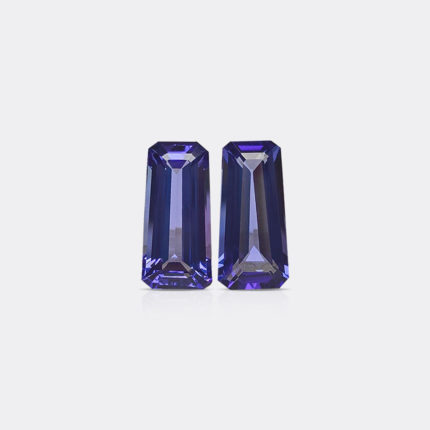 NATURAL TANZANITE PAIR