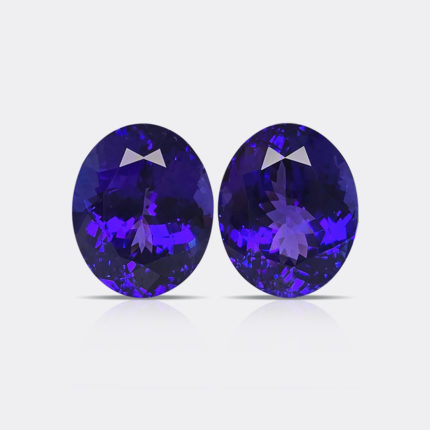 NATURAL TANZANITE PAIR