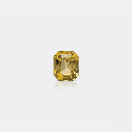 SRILANKAN UNHEATED YELLOW SAPPHIRE