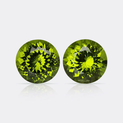 NATURAL PERIDOT PAIR