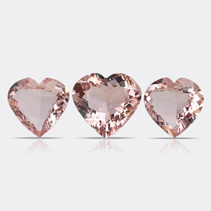 NATURAL MORGANITE 3 PC SET