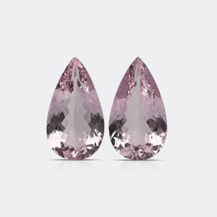 NATURAL MORGANITE PAIR