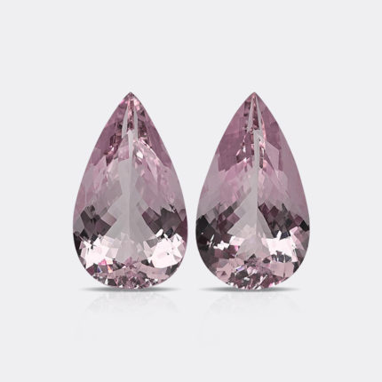NATURAL MORGANITE PAIR