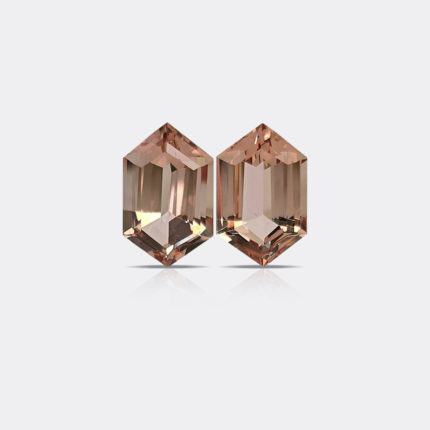 NATURAL MORGANITE PAIR