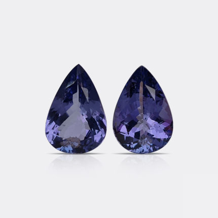 NATURAL TANZANITE PAIR