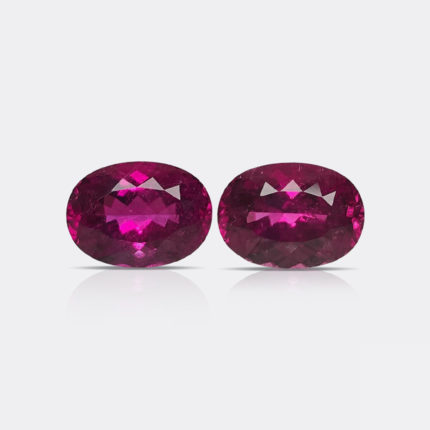 NATURAL RUBELLITE PAIR