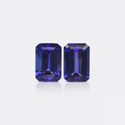 NATURAL TANZANITE PAIR