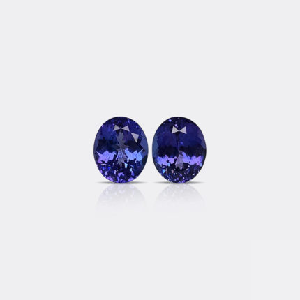 NATURAL TANZANITE PAIR