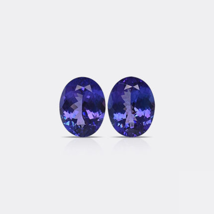 NATURAL TANZANITE PAIR