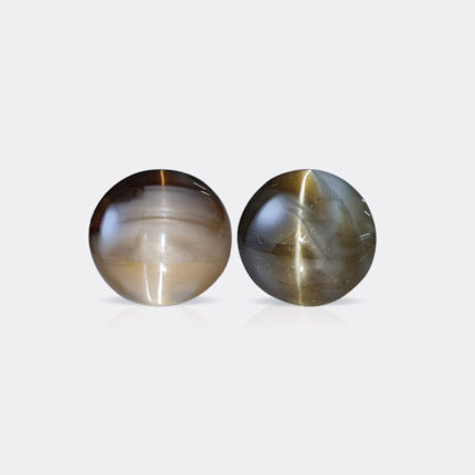 CHRYSOBERYL CAT'S EYE PAIR