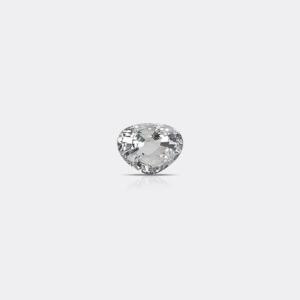 SRILANKAN WHITE SAPPHIRE HEATED