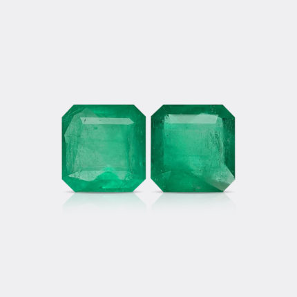 COLOMBIAN EMERALD PAIR