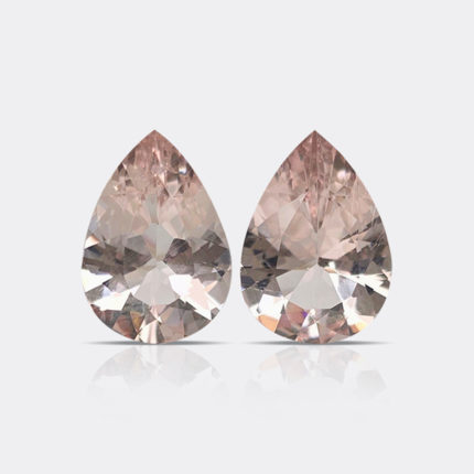 NATURAL MORGANITE PAIR
