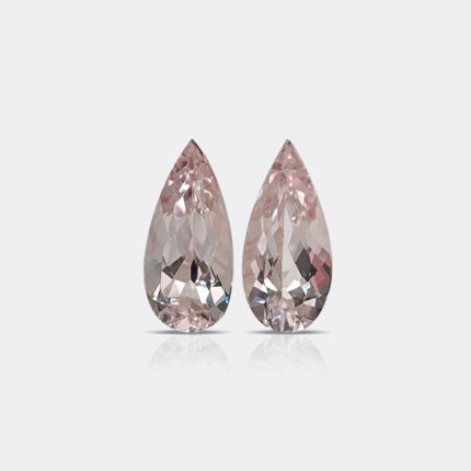 NATURAL MORGANITE PAIR