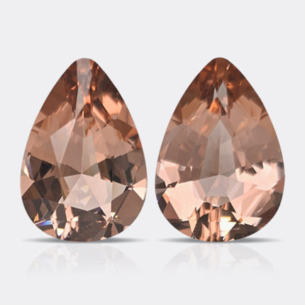 NATURAL MORGANITE PAIR