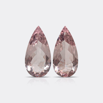 NATURAL MORGANITE PAIR