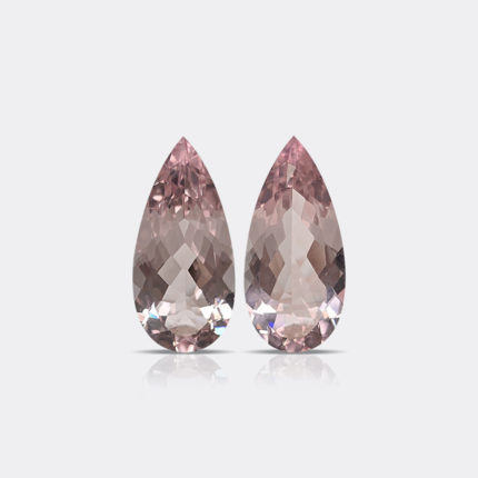 NATURAL MORGANITE PAIR