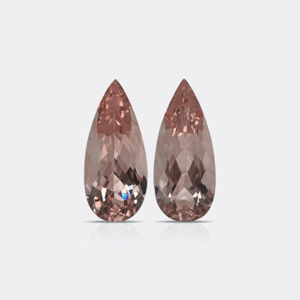 NATURAL MORGANITE PAIR
